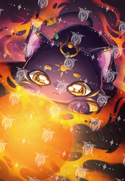 Cleo Fire Mascot